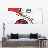 Papua New Guinea Independence Tapestry Special Style White Version LT05 - Polynesian Pride