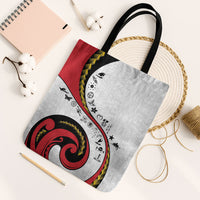 Papua New Guinea Independence Tote Bag Special Style White Version LT05 Black Strap One Size White - Polynesian Pride
