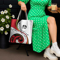Papua New Guinea Independence Tote Bag Special Style White Version LT05 - Polynesian Pride