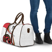 Papua New Guinea Independence Travel Bag Special Style White Version LT05 - Polynesian Pride