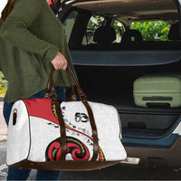 Papua New Guinea Independence Travel Bag Special Style White Version LT05 - Polynesian Pride