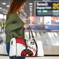 Papua New Guinea Independence Travel Bag Special Style White Version LT05 - Polynesian Pride
