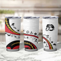 Papua New Guinea Independence Tumbler Cup Special Style White Version LT05 - Polynesian Pride
