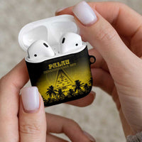 Palau Independence Day AirPods Case Palauan Tattoo Pattern LT05 - Polynesian Pride