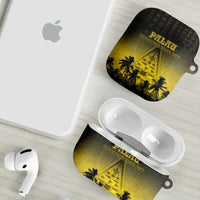 Palau Independence Day AirPods Case Palauan Tattoo Pattern LT05 - Polynesian Pride