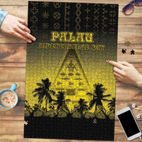 Palau Independence Day Puzzle Palauan Tattoo Pattern - Polynesian Pride
