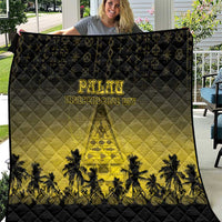Palau Independence Day Quilt Palauan Tattoo Pattern - Polynesian Pride