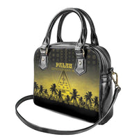 Palau Independence Day Shoulder Handbag Palauan Tattoo Pattern - Polynesian Pride