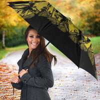 Palau Independence Day Umbrella Palauan Tattoo Pattern - Polynesian Pride