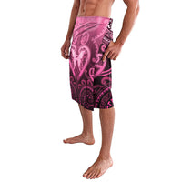 Aotearoa Breast Cancer Lavalava Maori Tribal Pattern LT05 - Polynesian Pride