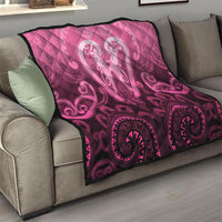 Aotearoa Breast Cancer Quilt Maori Tribal Pattern LT05 - Polynesian Pride