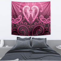Aotearoa Breast Cancer Tapestry Maori Tribal Pattern LT05 - Polynesian Pride