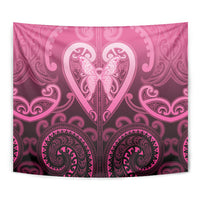 Aotearoa Breast Cancer Tapestry Maori Tribal Pattern LT05 - Polynesian Pride