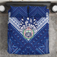 Toa Samoa Rugby Bedding Set Samoan Pride With Tribal Pattern - Polynesian Pride
