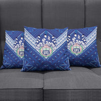 Toa Samoa Rugby Pillow Cover Samoan Pride With Tribal Pattern - Polynesian Pride