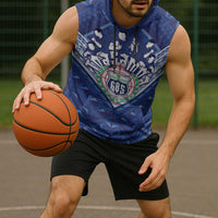 Toa Samoa Rugby Custom Sleeveless Hoodie Samoan Pride With Tribal Pattern - Polynesian Pride