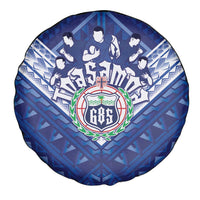 Toa Samoa Rugby Spare Tire Cover Samoan Pride With Tribal Pattern - Polynesian Pride