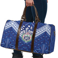 Toa Samoa Rugby Travel Bag Samoan Pride With Tribal Pattern - Polynesian Pride