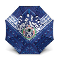 Toa Samoa Rugby Umbrella Samoan Pride With Tribal Pattern - Polynesian Pride