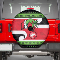 New Zealand Funny Christmas Spare Tire Cover Maori Tiki LT05 - Polynesian Pride