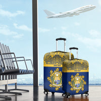 Repubrikin Naoero Independence Day Luggage Cover Tamanu With Coat Of Arms LT05 - Polynesian Pride
