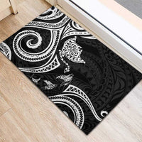 Hawaii Manta Ray Rubber Doormat Polynesian Art Tattoo LT05 - Polynesian Pride