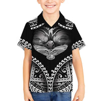 Hawaiian Hawk Hawaiian Shirt Polynesian Pattern Style LT05 - Polynesian Pride