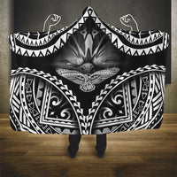 Hawaiian Hawk Hooded Blanket Polynesian Pattern Style LT05 - Polynesian Pride