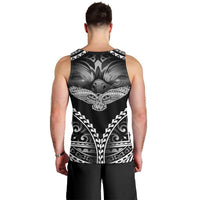 Hawaiian Hawk Men Tank Top Polynesian Pattern Style LT05 - Polynesian Pride