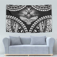Hawaiian Hawk Tapestry Polynesian Pattern Style