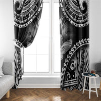 Hawaiian Hawk Window Curtain Polynesian Pattern Style LT05 - Polynesian Pride
