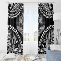Hawaiian Hawk Window Curtain Polynesian Pattern Style LT05 - Polynesian Pride
