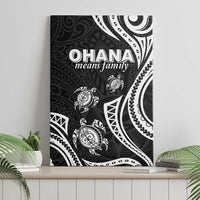 Hawaii Ohana Means Family Canvas Wall Art Sea Turtle Polynesian Style LT05 - Polynesian Pride