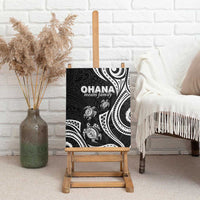 Hawaii Ohana Means Family Canvas Wall Art Sea Turtle Polynesian Style LT05 - Polynesian Pride