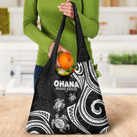 Hawaii Ohana Means Family Grocery Bag Sea Turtle Polynesian Style LT05 - Polynesian Pride