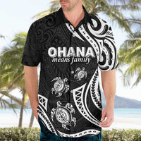 Hawaii Ohana Means Family Hawaiian Shirt Sea Turtle Polynesian Style LT05 - Polynesian Pride