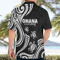 Hawaii Ohana Means Family Hawaiian Shirt Sea Turtle Polynesian Style LT05 - Polynesian Pride