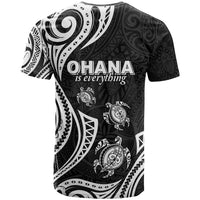 Hawaii Ohana Means Family T Shirt Sea Turtle Polynesian Style
