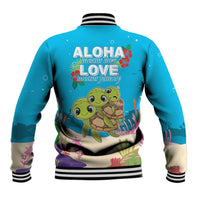 Ohana Hawaii Baseball Jacket Kawaii Family Turtle LT05 - Polynesian Pride