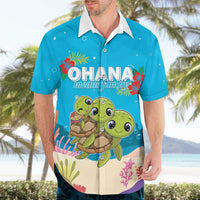 Ohana Hawaii Hawaiian Shirt Kawaii Family Turtle LT05 - Polynesian Pride