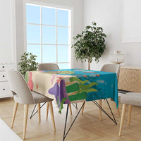 Ohana Hawaii Tablecloth Kawaii Family Turtle LT05 - Polynesian Pride
