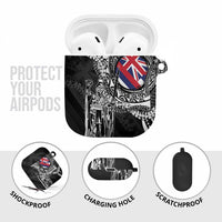 Hawaii King Flag AirPods Case Hawaiian Maile Lei LT05 - Polynesian Pride