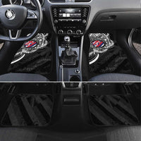 Hawaii King Flag Car Mats Hawaiian Maile Lei - Polynesian Pride