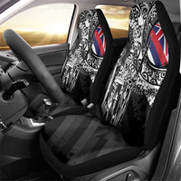 Hawaii King Flag Car Seat Cover Hawaiian Maile Lei - Polynesian Pride