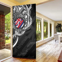 Hawaii King Flag Door Cover Hawaiian Maile Lei LT05 - Polynesian Pride
