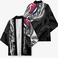 Hawaii King Flag Kimono Hawaiian Maile Lei LT05 - Polynesian Pride