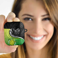 New Zealand Cook Islands AirPods Case Maori Tiki With Circle Stars Turtle LT05 - Polynesian Pride
