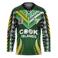 Custom Cook Islands Rugby Hockey Jersey Unique Style Green Version LT05 Unisex Green - Polynesian Pride