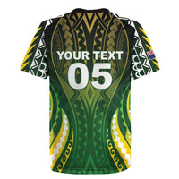 Custom Cook Islands Rugby Rugby Jersey Unique Style Green Version LT05 - Polynesian Pride