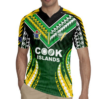 Custom Cook Islands Rugby Rugby Jersey Unique Style Green Version LT05 - Polynesian Pride